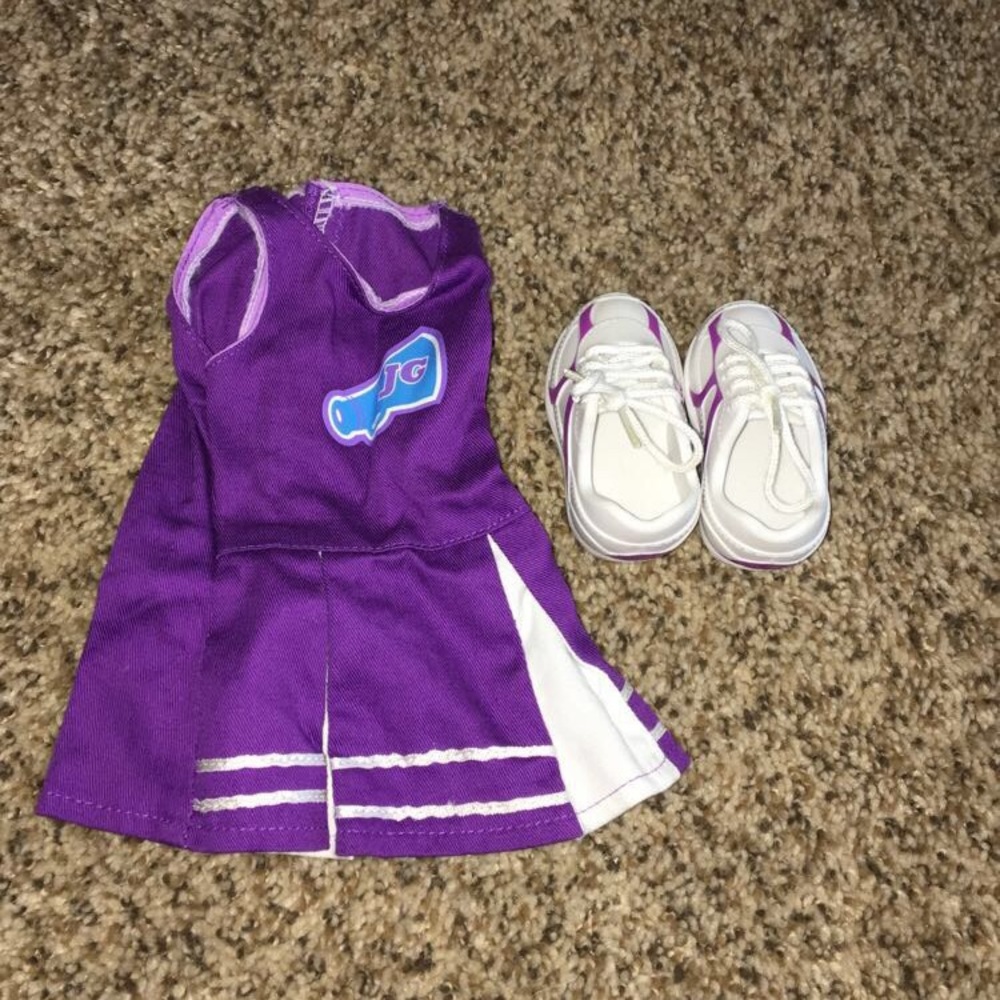 Our Generation Purple Cheer Outfit